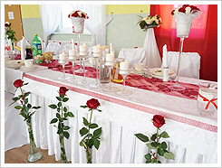 dekorowanie sali weselnej